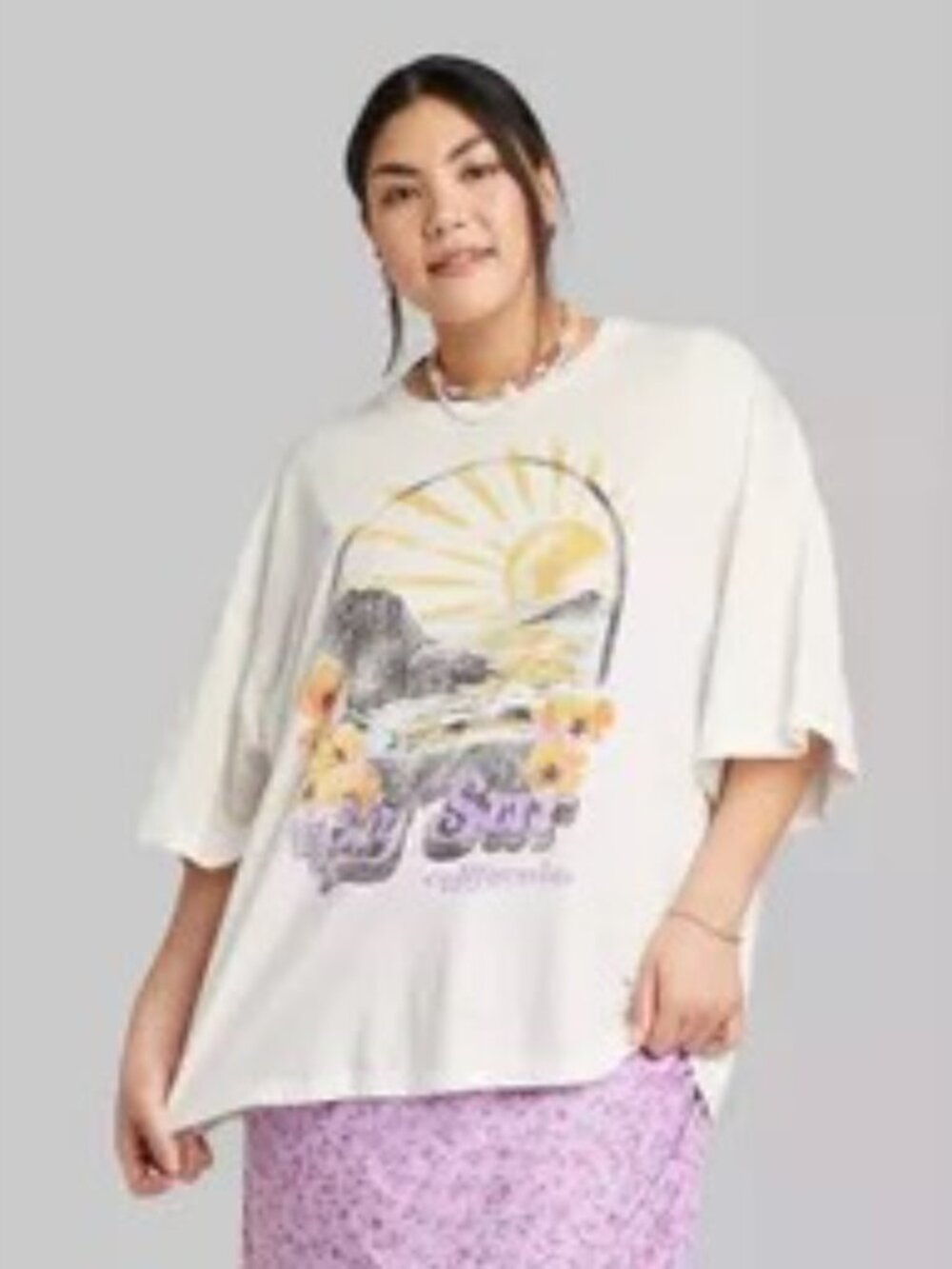 Women's Target Wild Fable Big Sur Oversized T-Shirt